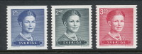 Sweden 1981-1984,  Queen Silvia, Type I, Complete Set Of  3, See Scann, MNH (**) - Neufs