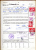 Régie Der Posterijen Procuration Volmacht Schoten 1 Timbre Fiscal Et Cachet Consulaat Generaal Van Belgie Te Rotterdam - Documents
