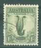 Australia: 1932   Lyrebird    SG140     1/-      Used - Usados