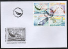 Cabo Verde 2007 - Ciclo Da Baleia IIe Serie Whale Wal Baleine Boot Ship Boat Schiff Bateau 4 Val. FDC - Cape Verde