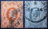 GRANDE-BRETAGNE            N° 122/123          OBLITERE - Gebraucht