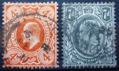 GRANDE-BRETAGNE            N° 122/123          OBLITERE - Gebraucht