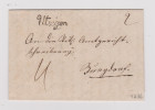 Heimat BE UTZIGEN 1836-03-24 Schreibschrift-Stempel Brief Nach Burgdorf - ...-1845 Prephilately