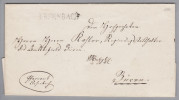 Heimat BE URSENBACH 1837-01-16 Brief Nach Bern - ...-1845 Prephilately