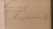 1882 DAVID OPPPENHEIMER - Signed Manuscript Letter - Otros & Sin Clasificación