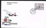 Überschall Concorde – London 22.11.79 – FDC Airport Heathrow (360) - Marcofilie