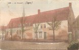 PK. LOO - LE COUVENT - GEKLEURDE KAART GESCHREVEN  1910 - Lo-Reninge