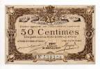 Billet Chambre De Commerce - Havre - 50 Cts - 1917 - Emission De Remplacement - Filigrane Abeilles - Cámara De Comercio