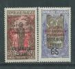 Oubangui N° 64 + 67  XX Timbres Surchargés : Les 2 Valeurs Sans  Charnière, TB - Unused Stamps