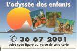 CARTE* -PASS-L ODYSSEE Des ENFANTS-V°N° CODE- TBE- - Other & Unclassified