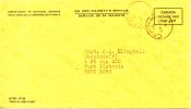 CANADA. Enveloppe De 1983. Department Of National Defence. - Postal History