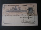 == NZ Crd To Germany 1903 - Covers & Documents
