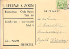 1940  Firmabk Van ZIERIKZEE Naar Kapelle-Biezelinge - Storia Postale