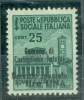 Italia Emissioni Locali 1945 Castiglione D'Intelvi N° 7 Siglato Fiecchi MNH** - National Liberation Committee (CLN)