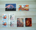 Japan 2007 - 2008 Volcano Flowers Hello Kitty Cat Dove Duck Birds Dragon Tunnel - Unused Stamps