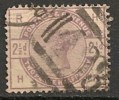 Timbres - Grande-Bretagne - 1883 - 2 1/2 P. - - Ohne Zuordnung