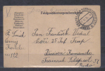 Czechoslovakia Field Post Card Posted Cerny Kostelec - Schwarzkosteletz 1914 To Division In Russia - ...-1918 Prephilately