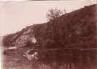 Photo 1900 PONT-D´OUILLY - Les Bords De L´Orne, Une Lavandière (A124) - Pont D'Ouilly