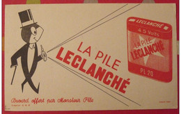 Buvard Pile Leclanché. Vers 1950 - L