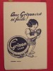 Buvard Cirage Grison. Fillette. Vers 1950 - Chaussures