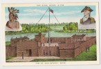T962 - Fort Wayne , In 174 - Chief Little Turtle - General AnthonyWayne - Fort Wayne