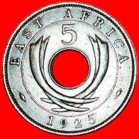 • GREAT BRITAIN HOLE: EAST AFRICA ★ 5 CENTS 1925! LOW START ★ NO RESERVE! George V (1911-1936) - Britische Kolonie