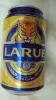 Vietnam Viet Nam Larue Tiger  330ml Empty Beer Can / Opened By 2 Holes - Blikken