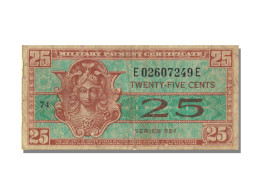 Billet, États-Unis, 25 Cents, KM:M31, TB - 1954-1958 - Series 521