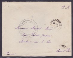 Cachets Militaires - Lettre - Militaire Stempels Vanaf 1900 (buiten De Oorlog)