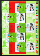 Francia  -  2002.  Nazionali Campioni Del Mondo.  National Teams World Champions.  Block MNH Fresh - 2002 – South Korea / Japan