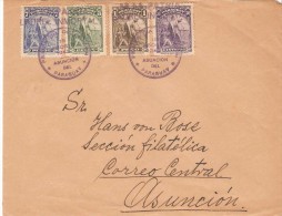 CARTA CIRCULADA NO PARAGUAI - Lettres & Documents