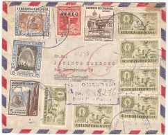 CARTA CIRCULADA DA COLOMBIA PARA PORTUGAL - Lettres & Documents