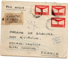 Enveloppe Timbrée 1945 - Covers & Documents
