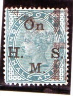 B - 1874 Indie Inglesi - Regina Victoria - 1858-79 Kolonie Van De Kroon