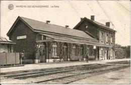 MARCHE-LEZ-ECAUSSINNES « La Gare» - Ed. Albert (1928) - Ecaussinnes