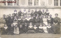 CARTE PHOTO : GAGNY ECOLE DU CENTRE DE FILLES ECOLE PRIMAIRE ECOLIERS 93 - Gagny