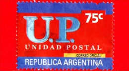 ARGENTINA - Usato - 2002 - U.P. - Unione Postale - Unidad Postal - 75 - Gebruikt