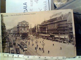 BELGIO BRUXELLES PLACE  BROUCKERE  TRAM  N1925 FC6039 - Public Transport (surface)