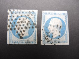 FRANCE - N° Yvert 10 -  2 Exemplaires Dont 1 TTB - Cote 80 € - A Voir - Lot P13243 - 1852 Luigi-Napoleone