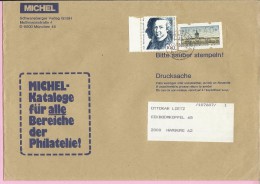 Letter - Michel - Matthias Claudius - Munchen, 1990., Germany - Andere & Zonder Classificatie