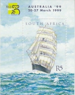 South Africa 1999 Australia ´99 / Sailing Ship M/s ** Mnh (26232B) - Blocks & Kleinbögen