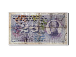 Billet, Suisse, 20 Franken, 1967, 1967-06-30, KM:46o, TB - Suisse