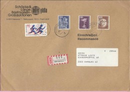 Letter - Hannover, 1983., Germany, Registrated Letter - Sonstige & Ohne Zuordnung