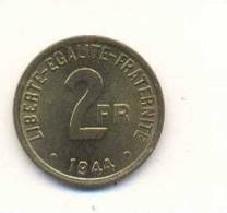 2  Francs  Philadelphie  De La France Libre   (SPL à FDC Rare Dans Cet état) - 2 Francs