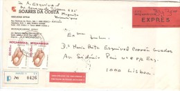 CARTA CIRCULADA DE MOÇAMBIQUE PARA PORTUGAL - Lettres & Documents