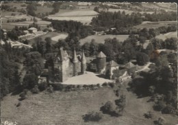 Thorens-Glières - Vue Aérienne - Château De Salles - Cachet De Thorens 1957 Sur Pont Valentré à Cahors12f - Thorens-Glières