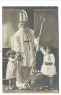 CPA - Carte Fantaisie - VIVE ST NICOLAS - Enfant - Jouet - Poupée - Fillette - 1926   // - Nikolaus