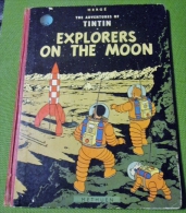 The Adventures Of Tintin :  Explorers Of The Moon Premiere édition 1959 - Otros Editores