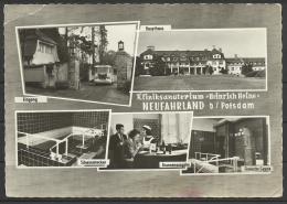 Germany,  Neufahrland, Sanatorium "Heinrich Heine", Multi View, 1964. - Neu Fahrland