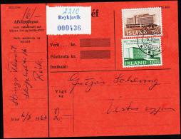 University Of Island. 10 Kr. Perf. Fylgibréf. REYKJAVIK 6.VIII.63. (Michel: 358A) - JF181020 - Briefe U. Dokumente